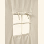 Settle bed luifel - gebroken wit
