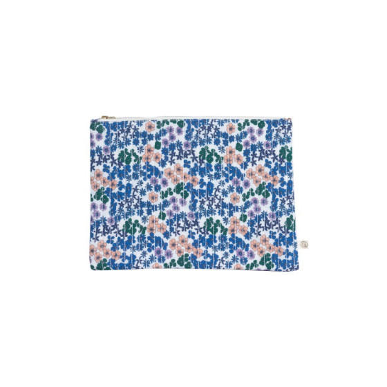 IPad Pouch Flower Azur