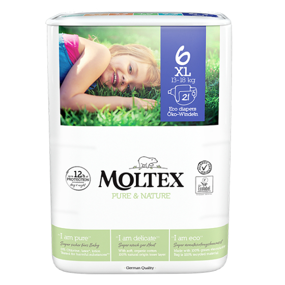 Eco luiers - XL 13-18kg - 21 stuks