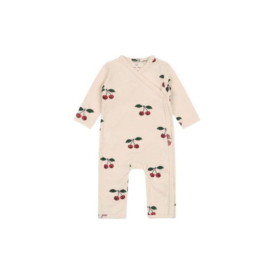 Basic newborn onesie Gots - Ma Grande Cerise - Pre - Konges Sløjd A/S