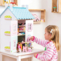 Houten poppenhuis Blue Bird Cottage - vanaf 3 jaar - Le Toy Van