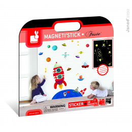 Magneti'stick "Raket" - vanaf 3 jaar