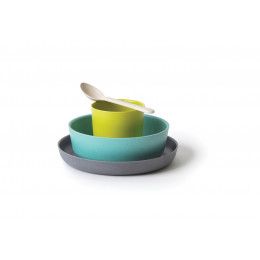 Kindereetset - Bamboe - Lime/Lagoon/Smoke/White