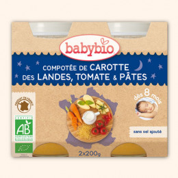 Groenten-pasta (vanaf 8 maanden) - pack van 2 potjes