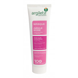 Roze klei gezichtsmasker in tube - 100 gr