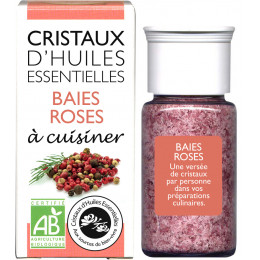 Essentiële olie kristallen - Culinair - Roze peper - 18g