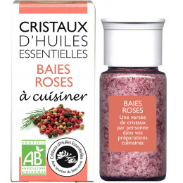Essentiële olie kristallen - Culinair - Roze peper - 18g