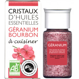 Essentiële olie kristallen - Culinair - Geranium - 10g