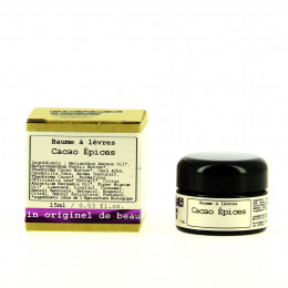 Lippenbalsem - cacao en kruiden - 15 ml