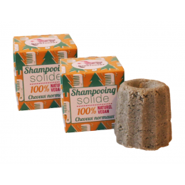 2x Solide shampoo - Normaal haar - Scots pine