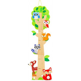 Houten groeimeter - De vrienden van het bos – vanaf 18 maanden