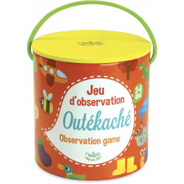 Outékaché. Observatiespel. 100 houten stukken Vanaf 3 jaar