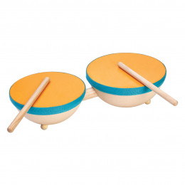 Muzikale dubbele drum - vanaf 3 jaar