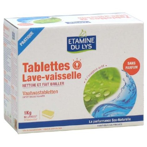 Etamine du Lys - Tablettes anti-calcaire - Sebio