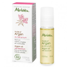 Arganolie met geranium roller - Handen, nagels & nagelriemen