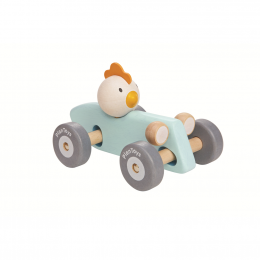 Kippen racewagen - vanaf 1 jaar
