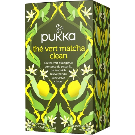 Clean Matcha Green - 20 theezakjes Clean Matcha Green - 20 theezakjes