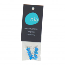 Barok oorbellen Turquoise