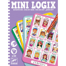 Denkspel Mini Logix - Wie is het? - Julie