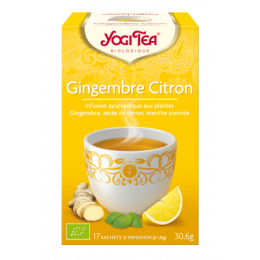 Ginger Lemon - 17 theezakjes - Yogi tea