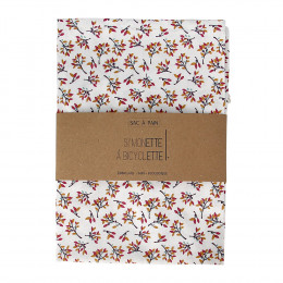 Sac à pain - 35 x 50 cm - Fleurs