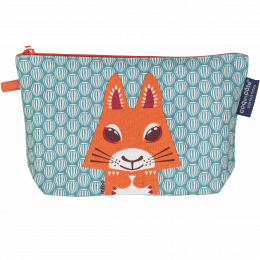Trousse à soufflets en coton Bio - Lapin