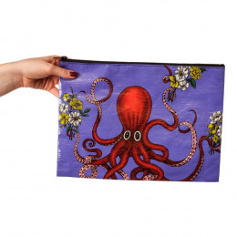 Grote tas gemaakt van gerecycled materiaal - Octopus