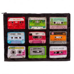 Grote tas gemaakt van gerecycled materiaal - Mixtape