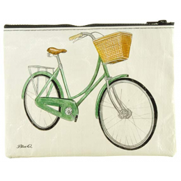 Tasje van gerecycled materiaal - Fietsen