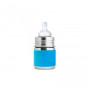Set van 2 evolutieve roestvrijstalen flessen - 150 ml - 0 tot 18 maanden - Roze en turqoise 