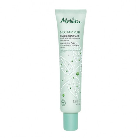 Vloeiende evenwichtige Mattifying "Pure Nectar" BIO - 40 ml