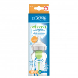 Kit de démarrage Options + Dr Brown - biberons anti-coliques - Lot de 3