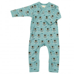 Pyjama - Biologisch katoenen pyjama met sokjes - Eskimo Surf