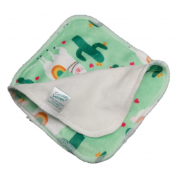 25 lingettes en flannelle