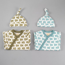 Babymutsje - Turtle turquoise