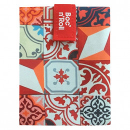 Herbruikbare en afwasbare foodwrap Boc'n'Roll - Patchwork Orange