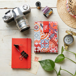 Herbruikbare en afwasbare foodwrap Boc'n'Roll - Patchwork Orange