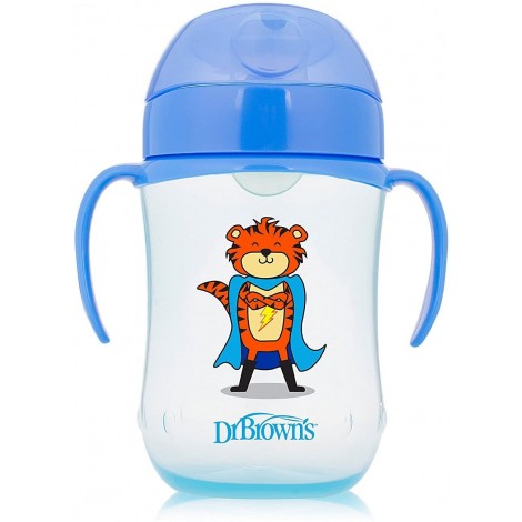 Gobelet avec paille - 270 ml - Rose chat Gobelet avec paille - 270 ml - Rose chat