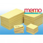 Memo notas uit gerecycleerde papier (Memo Notes) ? Pack van 6x100 !
