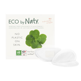 Zoogcompressen 100% ecologisch - 4 X 30 stuks