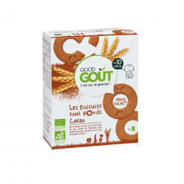 Ronde Cacaokoekjes - 80 g - Vanaf 10 maanden