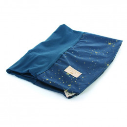 Hoes voor verschoningskussen Calma - Gold stella & Night blue