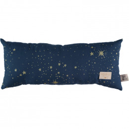 Kussen Hardy - Gold stella & Night blue