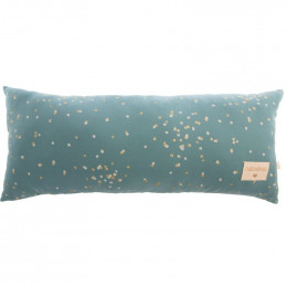 Kussen Hardy - Gold confetti & Magic green