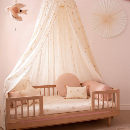 Bedset Himalaya 1-persoons - Nude haiku birds natural - 150 x 200 cm