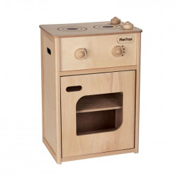 Houten fornuis met oven