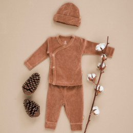 Broekje velours - Tawny brown