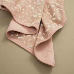 Babydeken - Forest dusty pink