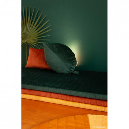 Kussen Akamba velvet 45x30 cm - Wild brown