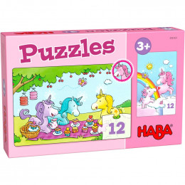 Puzzels - Eenhoorn Flonkerglans - Rosalie & Friends